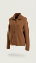 Cognac Wool cardigan